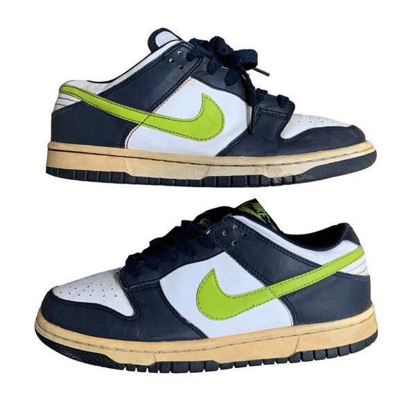 Rare 2007 Nike Dunk Low Glow in The Dark Size 5 - Picture 1 of 10